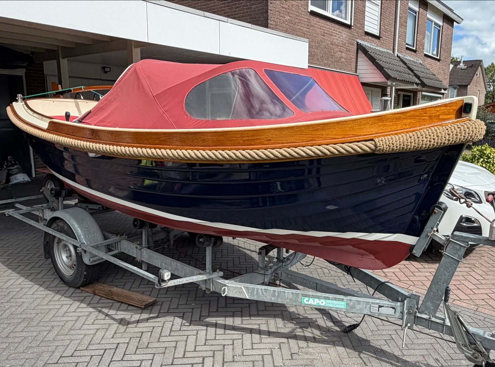 Enkhuizen Sloep 500 slechts 327 uur!, Binnenboordmotor, Diesel, 5 m, Polyester