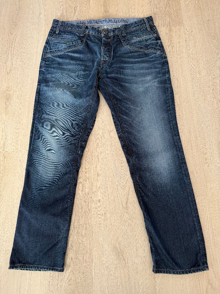 PME spijkerbroek Bare Metal W38 L34 ZGAN, W36 - W38 (confectie 52/54), Blauw, Ophalen of Verzenden, Zo goed als nieuw