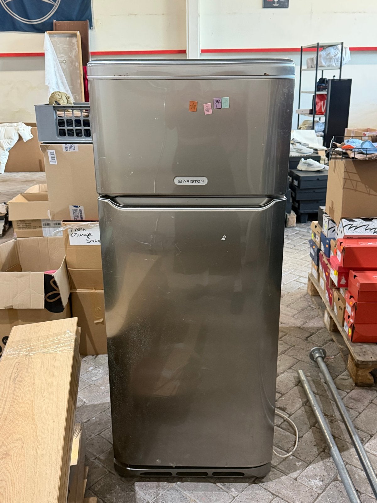 Werkende Koelkast met vriesvak - Ariston - Ophalen Amsterdam, Ophalen, Gebruikt, 140 tot 160 cm, 45 tot 60 cm
