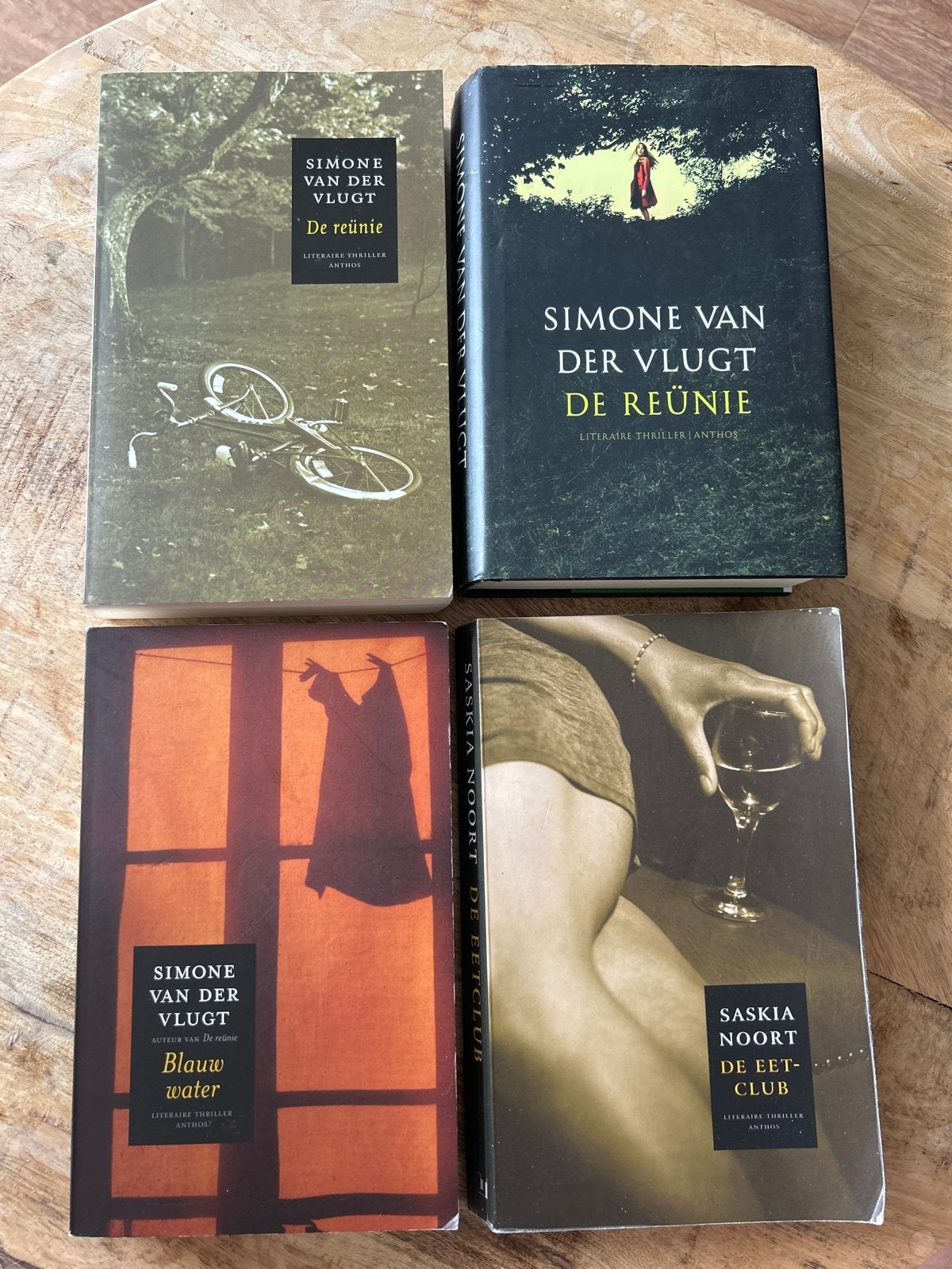 Thrillers Simone van der Vlucht en Saskia Noort, Ophalen of Verzenden, Gelezen, Nederland