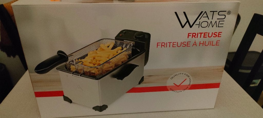 Watshome - Friteuse, 2 tot 3 liter, Ophalen, Nieuw