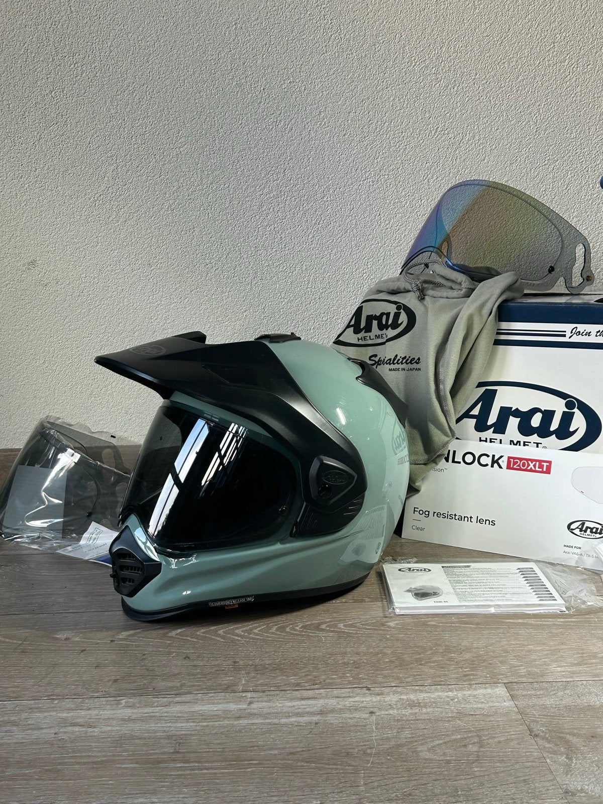 ARAI Tour-X5 Helm Maat M - Zo goed als nieuw!, Motoren, M, Arai, Ophalen of Verzenden, Tweedehands