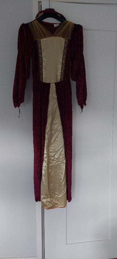 kasteelvrouw jurk, Kleding | Dames, Meerkleurig, Maat 42/44 (L), Nieuw, Ophalen of Verzenden