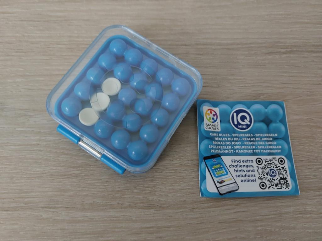 SmartGames IQ Mini Puzzelspel - Compact en Uitdagend, Ophalen of Verzenden, Zo goed als nieuw, Overige typen