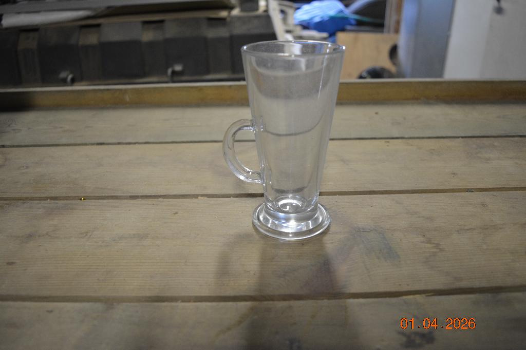 koffie glazen, Ophalen, Glas of Glazen, Gebruikt, Glas