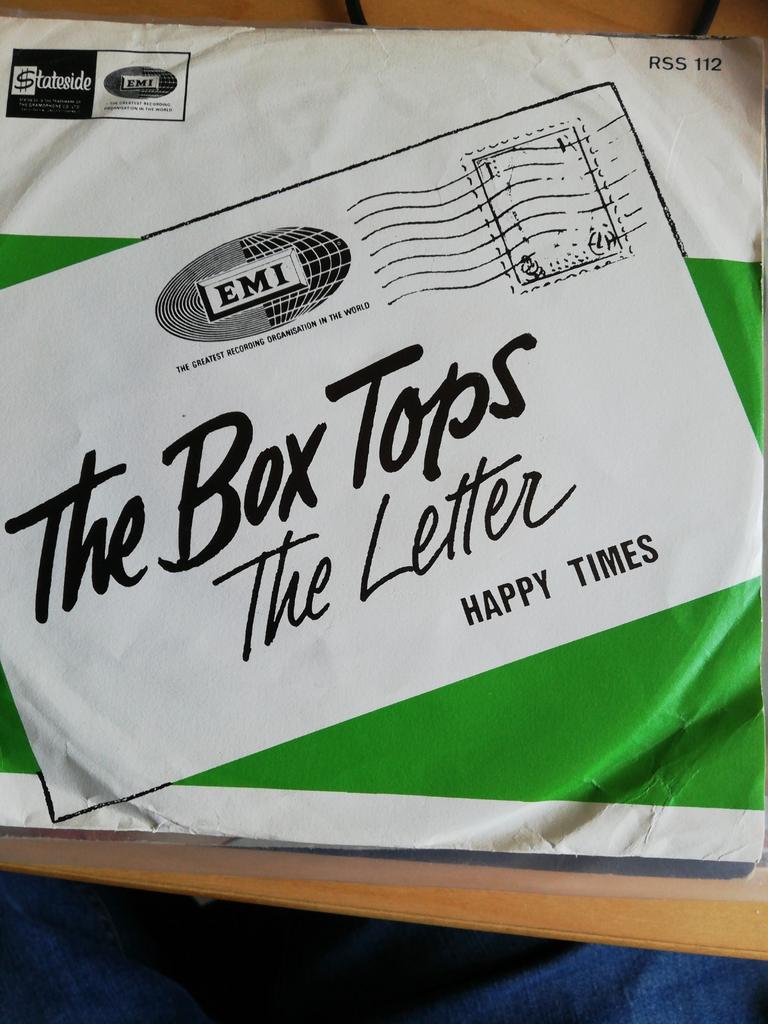 The Box Tops - The Letter / Happy Times (Single), Cd's en Dvd's, Vinyl Singles, Ophalen of Verzenden