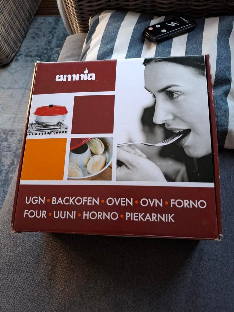 Omnia Camping Oven - Nieuw in doos, Ophalen of Verzenden, Nieuw, Vrijstaand, Oven