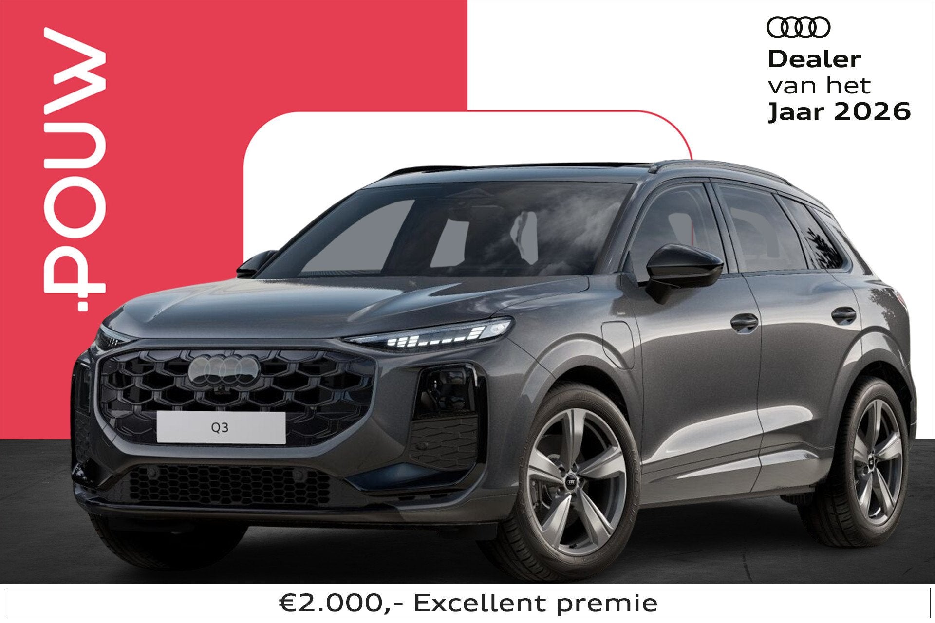 Audi Q3 1.5 e-hybrid 272pk S Edition | Trekhaak Pakket | Pan