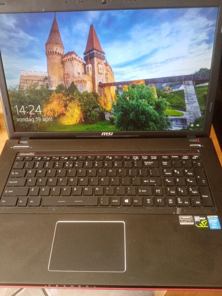 MSI laptop, Ophalen of Verzenden