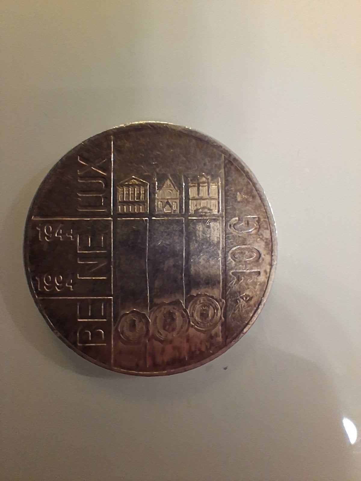Mooi Zilveren Tientje 1994 - 10 Gulden Benelux (Zilver, Ophalen of Verzenden, Zilver
