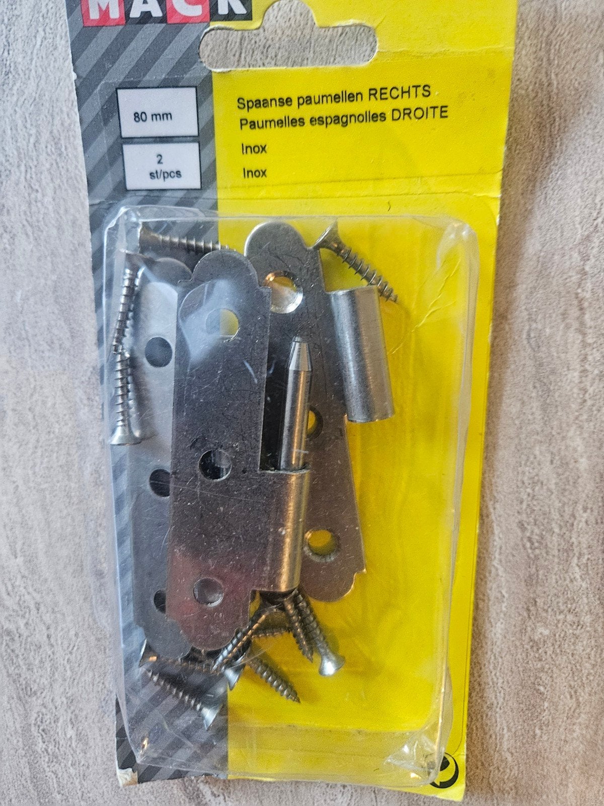 Nieuw in de verpakking 10 stuks, Onbekend e-mailadres, gelieve contact op te nemen voor details., Scharnier, MACK, Nieuw