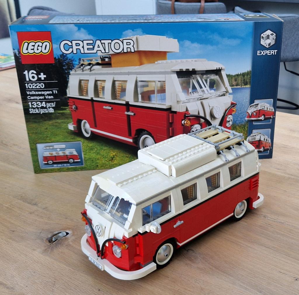 Lego VW T1 10220, Kinderen en Baby's, Speelgoed | Duplo en Lego, Ophalen, Lego, Zo goed als nieuw, Compleet