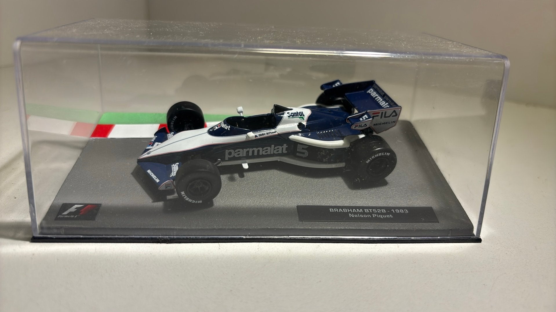 F1 brabham bt52b nepson piquet 1983 atlas 1.43, Overige merken, Auto, Ophalen of Verzenden, A