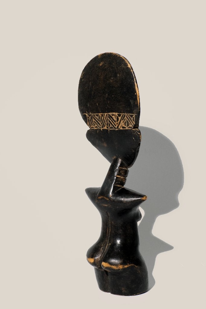 Asante Vruchtbaarheidsbeeld - Akuaba - Ghana - Afrika, Antiek en Kunst, Ophalen of Verzenden