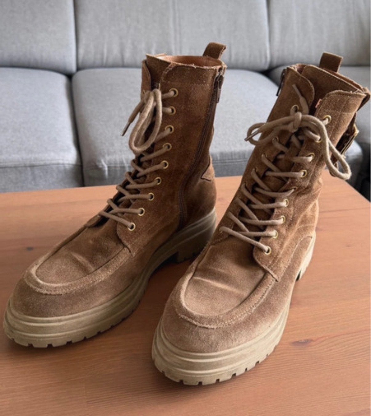 Red Rag veterboots maat 41 in goede staat, Kleding | Dames, Schoenen, Ophalen of Verzenden, Gedragen, Bruin, Lage of Enkellaarzen