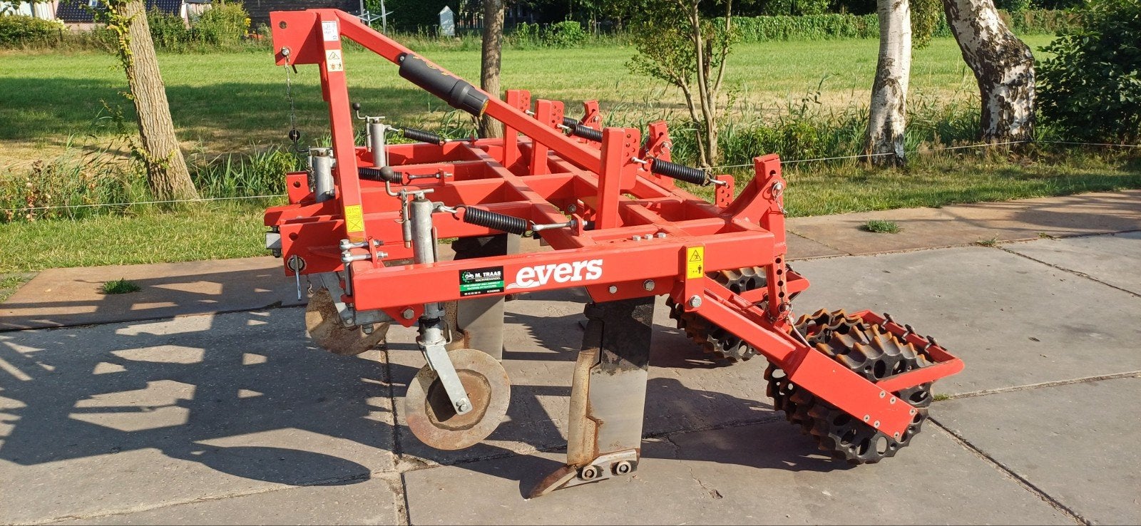 Evers WBG-3 graslandwoeler woeler woelpoot, Zakelijke goederen, Ophalen, Grondbewerking