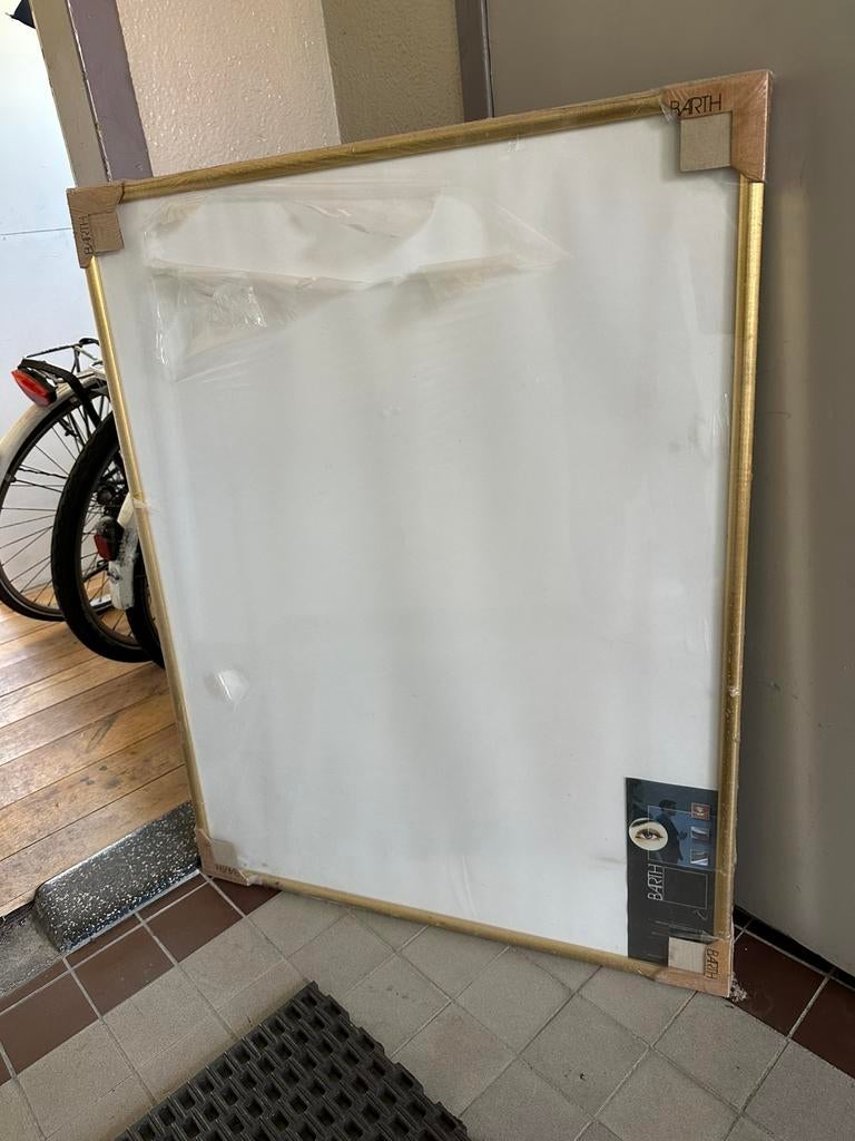 Barth wissellijst, goudkleurig 70x90, Huis en Inrichting, Woonaccessoires | Lijsten, Ophalen, Nieuw, Metaal of Aluminium