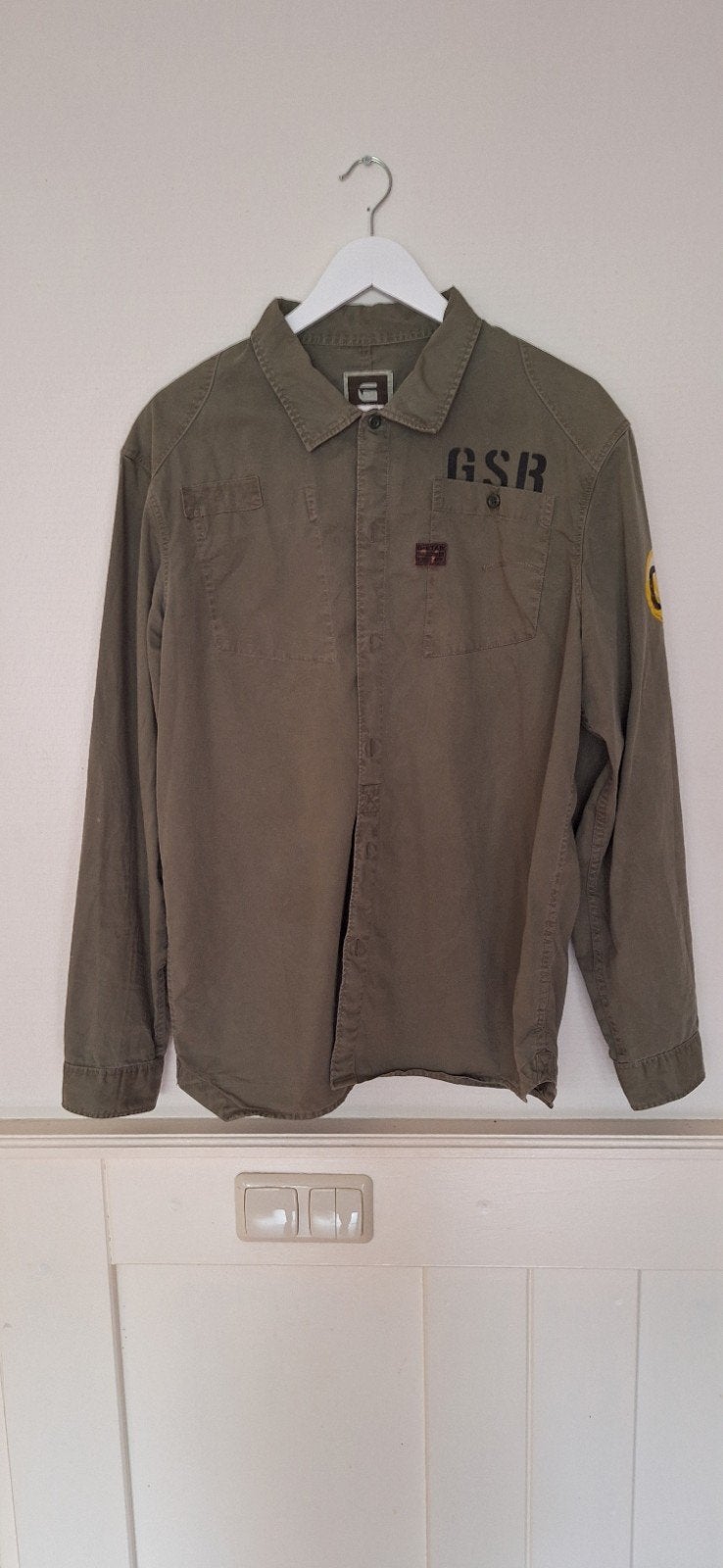 G-Star Raw Cargo Line overhemd XXL, Kleding | Heren, G-Star Raw, Ophalen of Verzenden, Overige halswijdtes, Gedragen