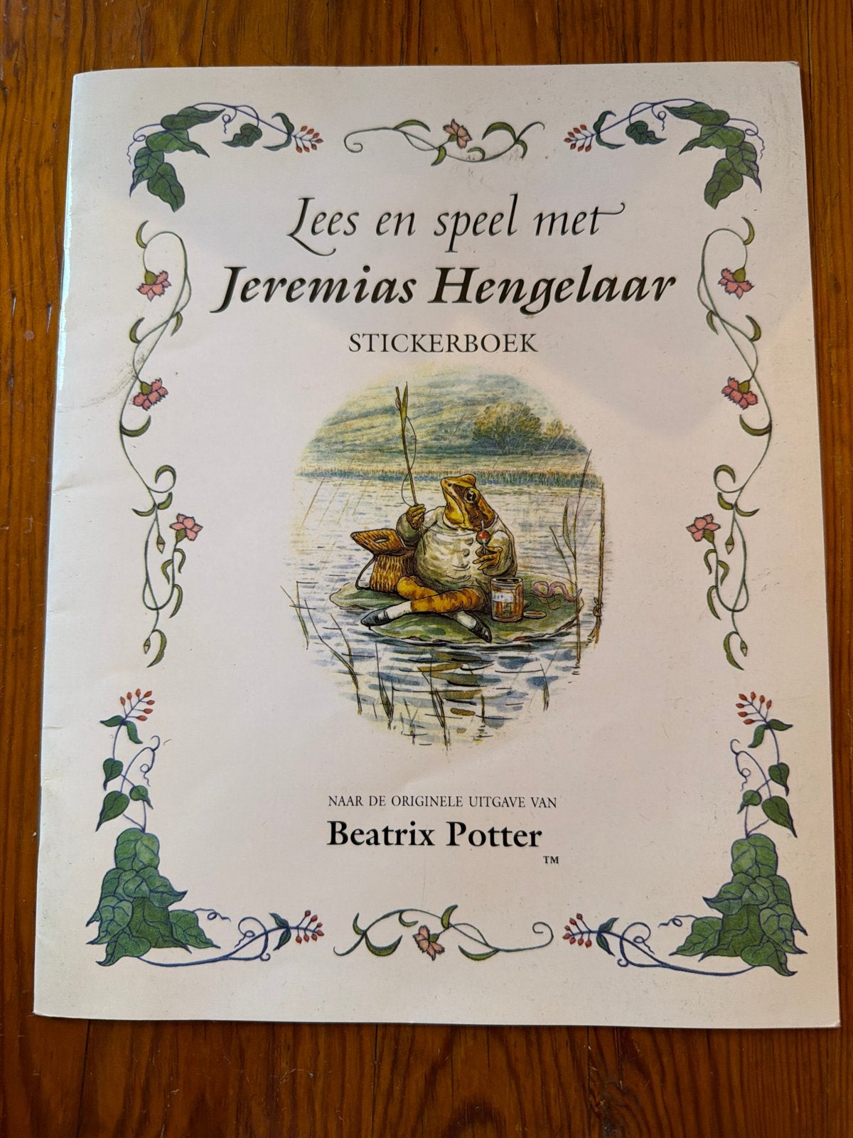 Lees en speel met Jeremias Hengelaar Stickerboek, Ophalen of Verzenden, Gebruikt, Overige typen