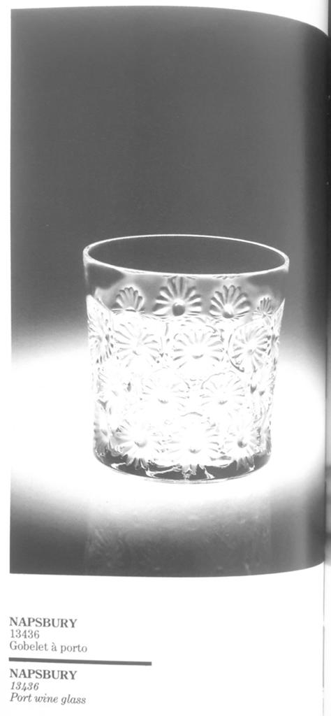 Lalique Napsbury port glas, Ophalen of Verzenden