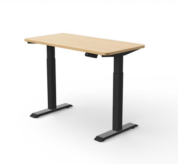 Ahrend Zit-zit elektrisch bureau 160x80, Ophalen, 160 cm, Hout, Nieuw
