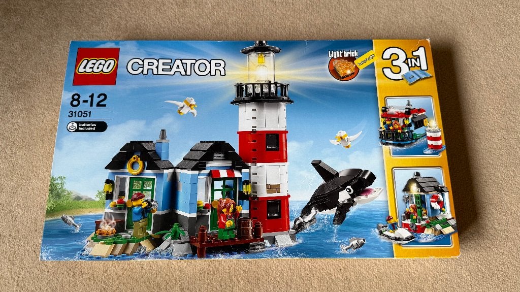 LEGO  Vuurtorenkaap (31051), Inclusief accessoires, Lego, Nieuw, Ophalen of Verzenden
