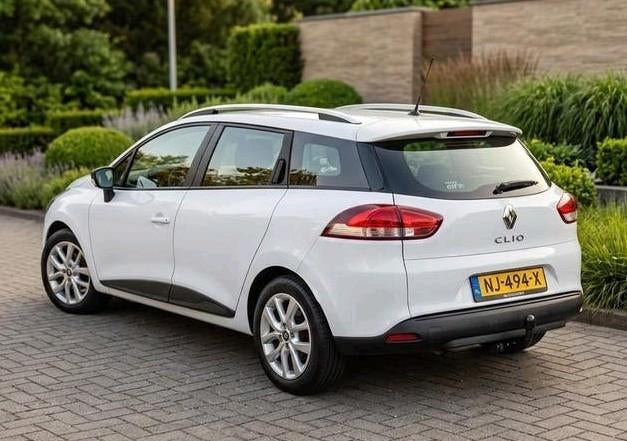 Renault Clio 1.5 DCI 66KW Estate 2017 Wit, Voorwielaandrijving, Start-stop-systeem, 625 kg, Euro 6