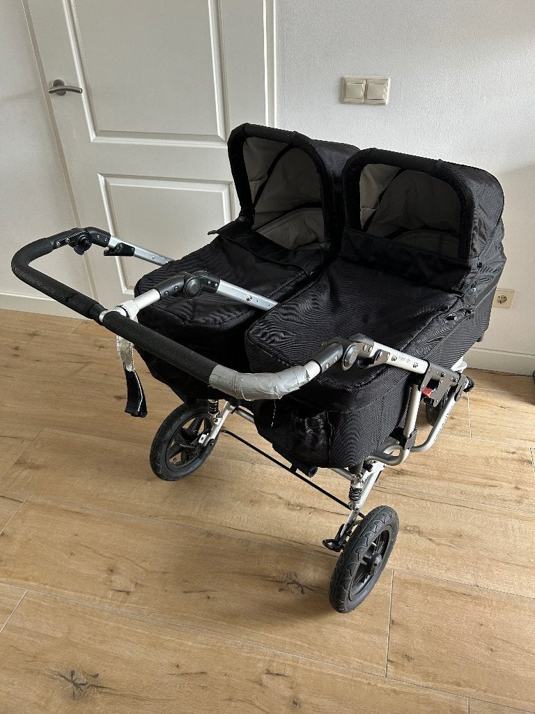 Easywalker duo tweeling kinderwagen met maxi cosi beugels, Gebruikt, Duowagen, Combiwagen, Ophalen