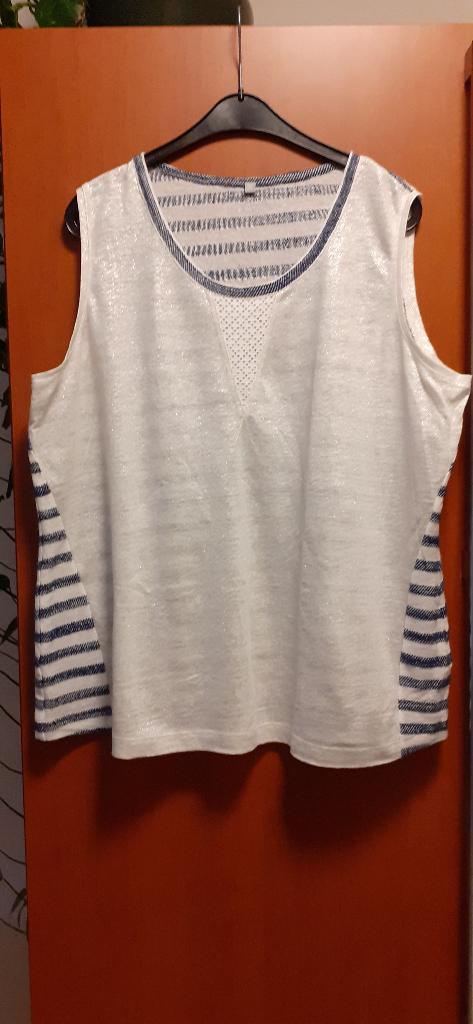Nieuwe top maat 48-50 van  Rabe, Rabe, Wit, Nieuw, Shirt of Top