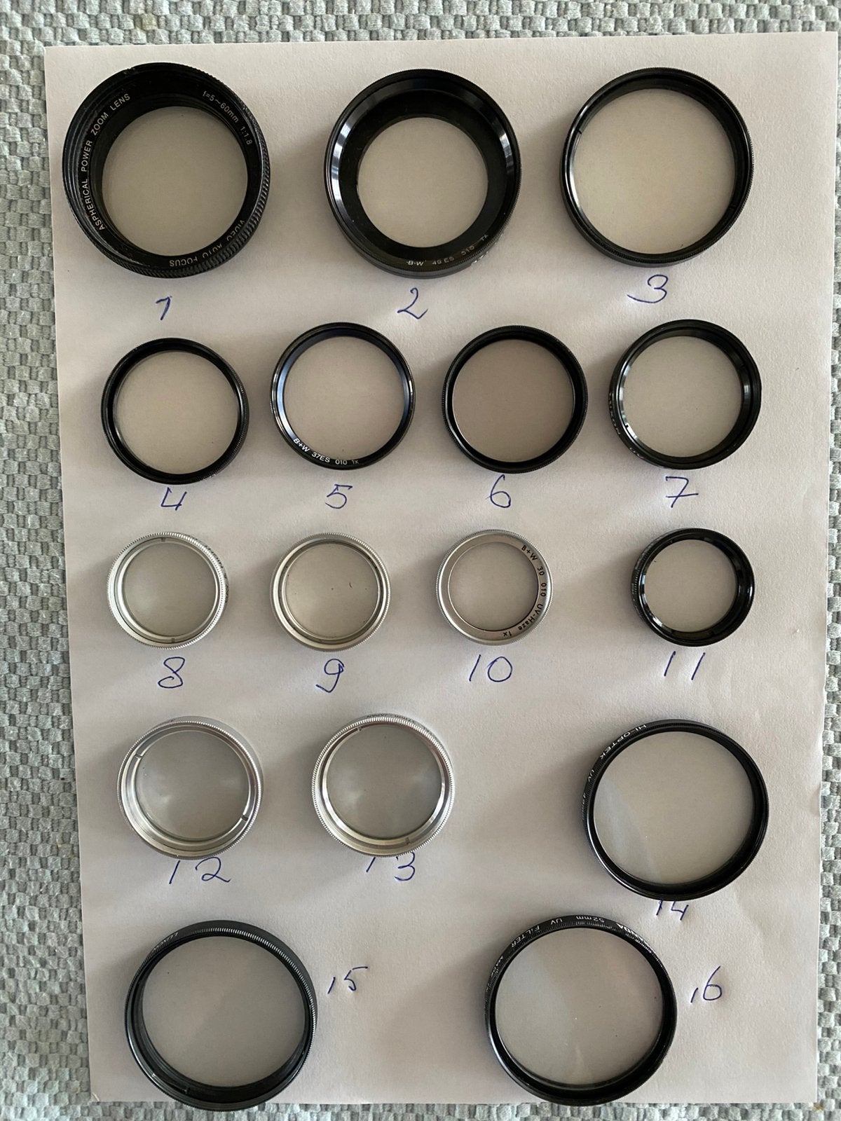 UV / IR filters voor camera’s Penta, Hama Miranda, B+W Luxon, Minder dan 50 mm, B+W, UV-filter, Ophalen of Verzenden