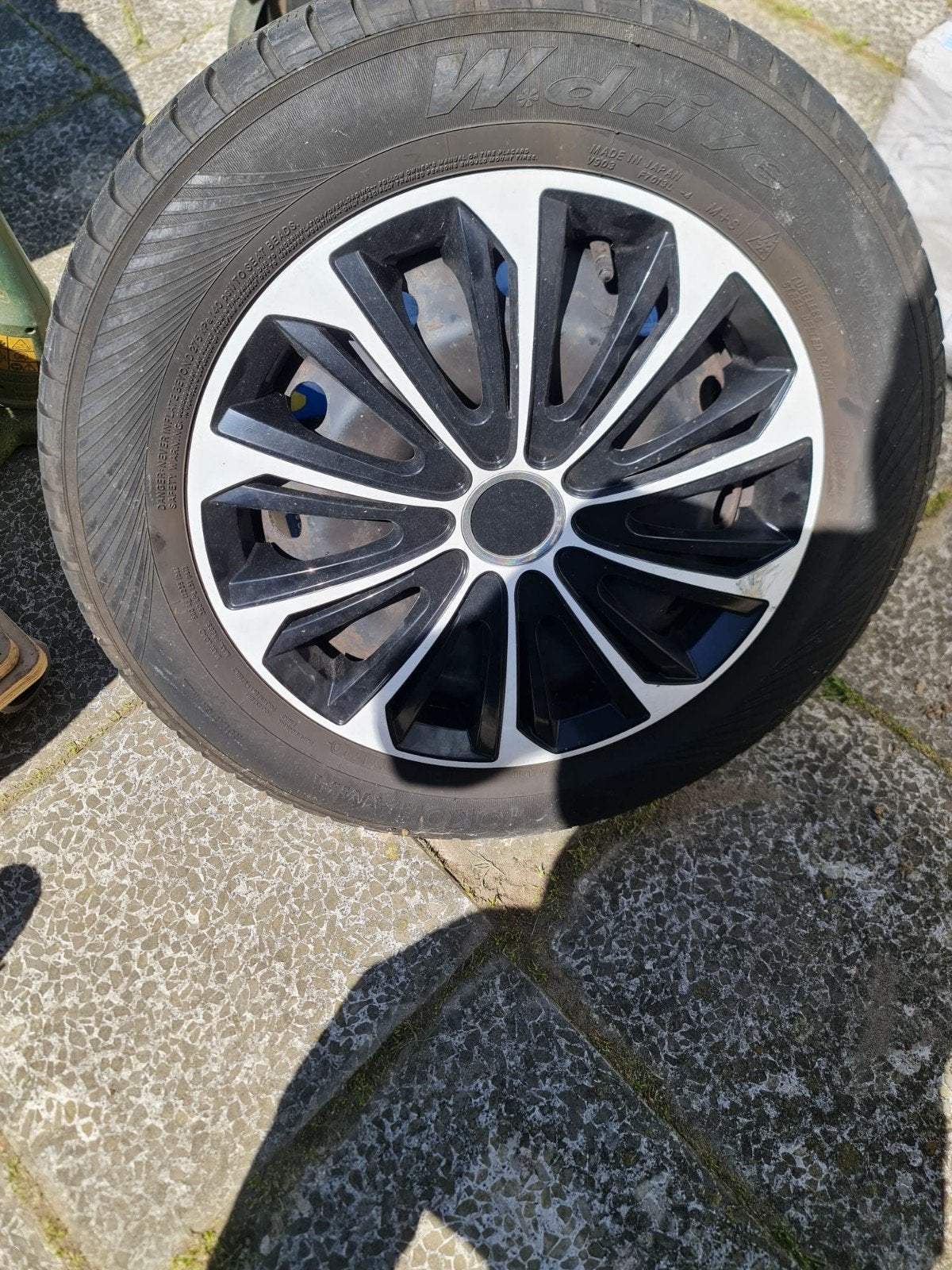 YOKOHAMA M+S WINTERBANDEN, Auto-onderdelen, Banden en Velgen, Ophalen, 15 inch, Banden en Velgen, 185 mm