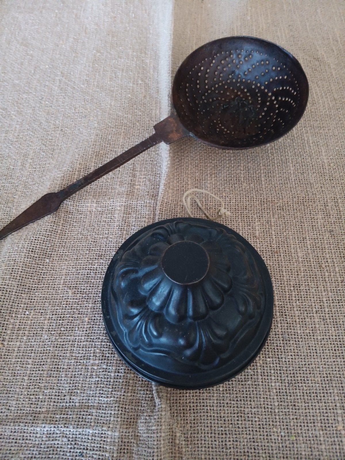 Vintage schuimspaan, Ophalen of Verzenden