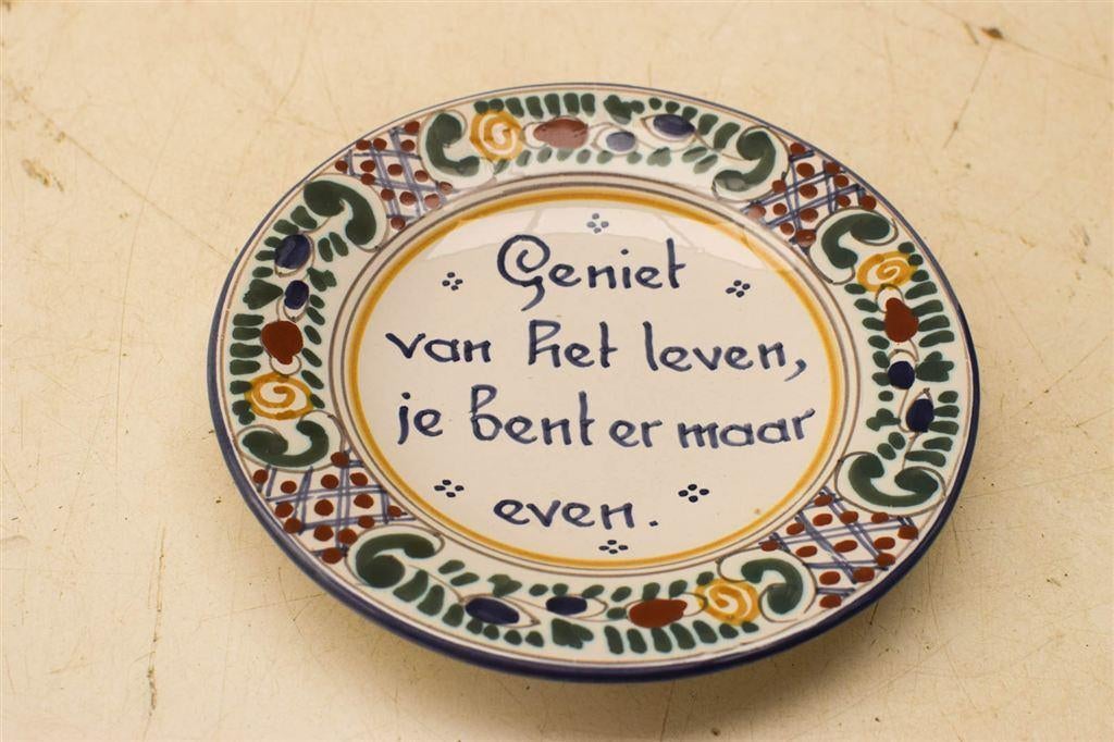 Workum Porseleinen Wandbord 44581, Ophalen of Verzenden, Gebruikt