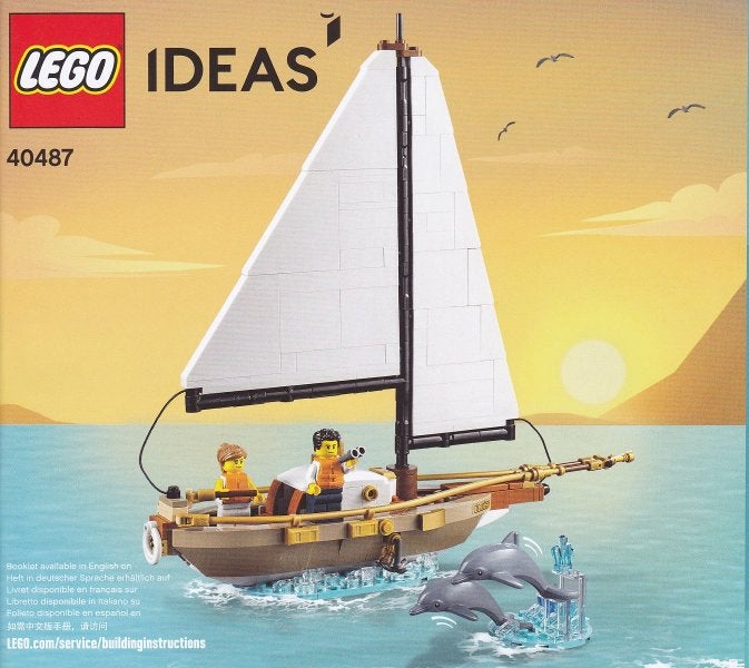 Lego | GWP | Ideas | Zeilbootavontuur | 40487, Lego, Lego, Nieuw, https://legohouse.com/en-gb/info/contact-us/