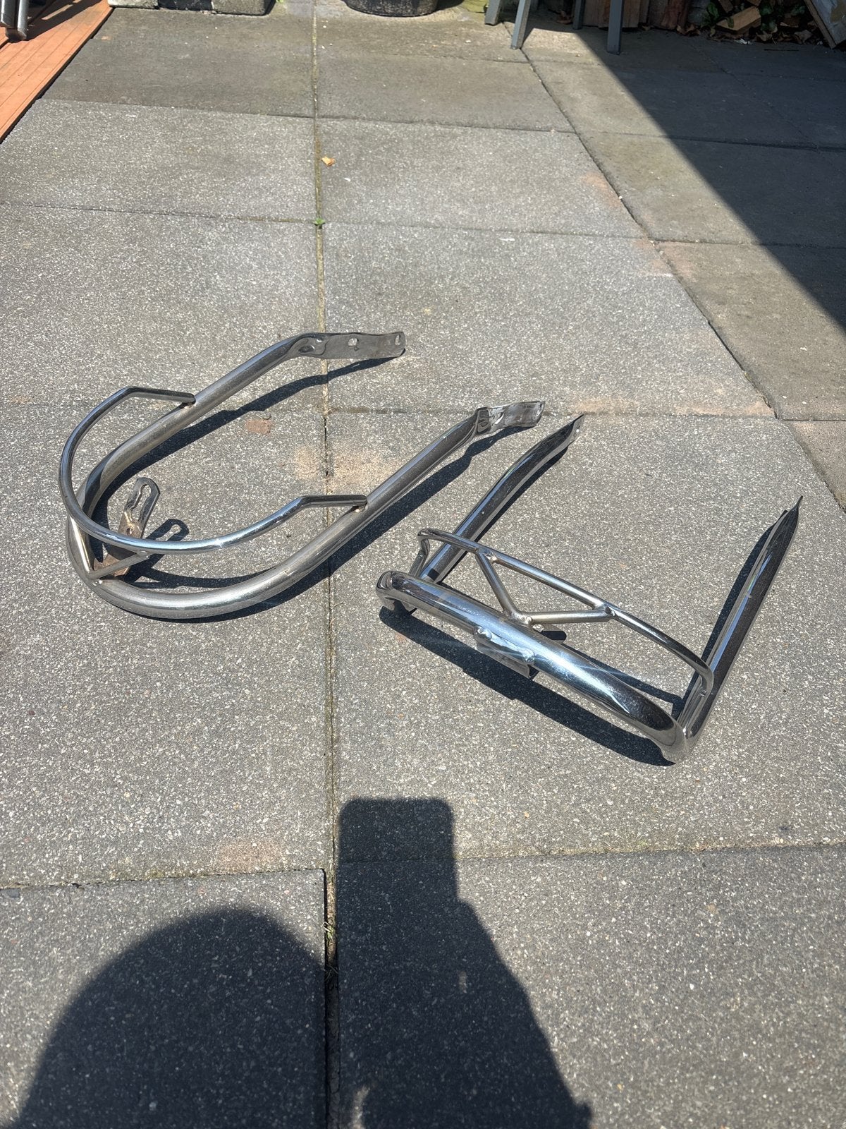 Voor en achter bumper Electra Glide, Motoren, Ophalen of Verzenden, Gebruikt