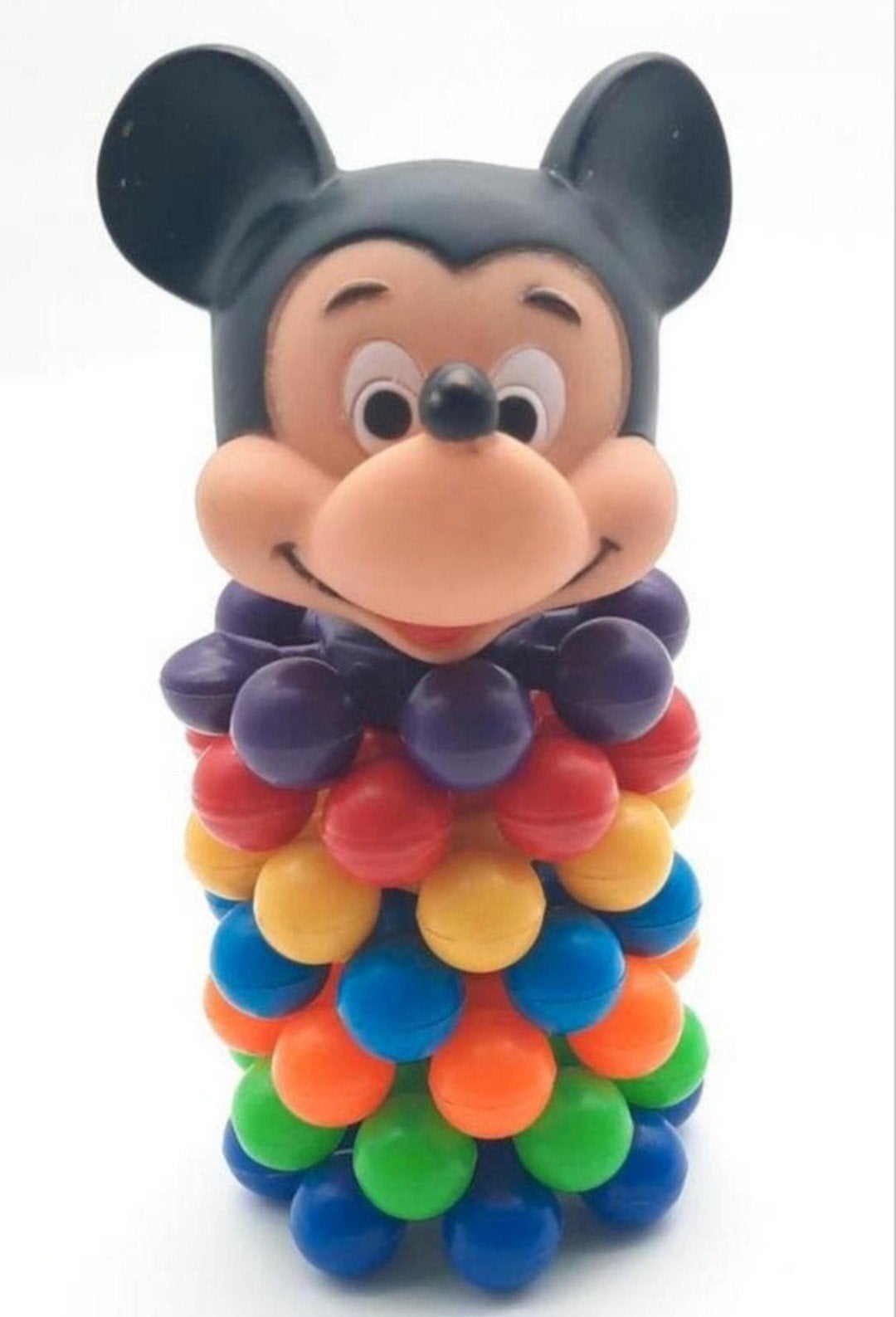 Vintage Mickey Mouse Stapeltoren, Ophalen of Verzenden, Mickey Mouse, Gebruikt, Beeldje of Figuurtje