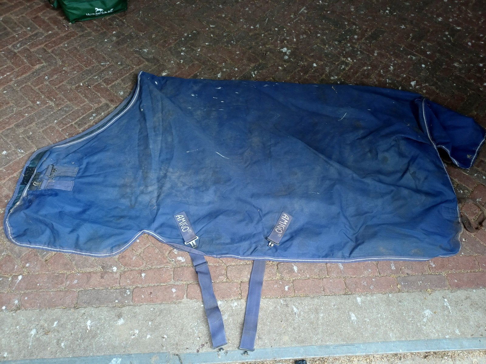 Horseware Amigo regendeken 200gr 6'6 198, Dieren en Toebehoren, Paarden en Pony's | Dekens en Dekjes, Full (L), Ophalen of Verzenden