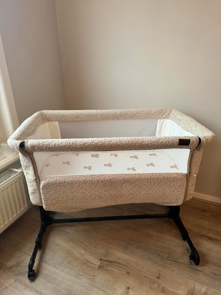 Cosleeper Quax teddystof, Kinderen en Baby's, Babywiegjes en Ledikanten, Ophalen, Zo goed als nieuw, Wieg