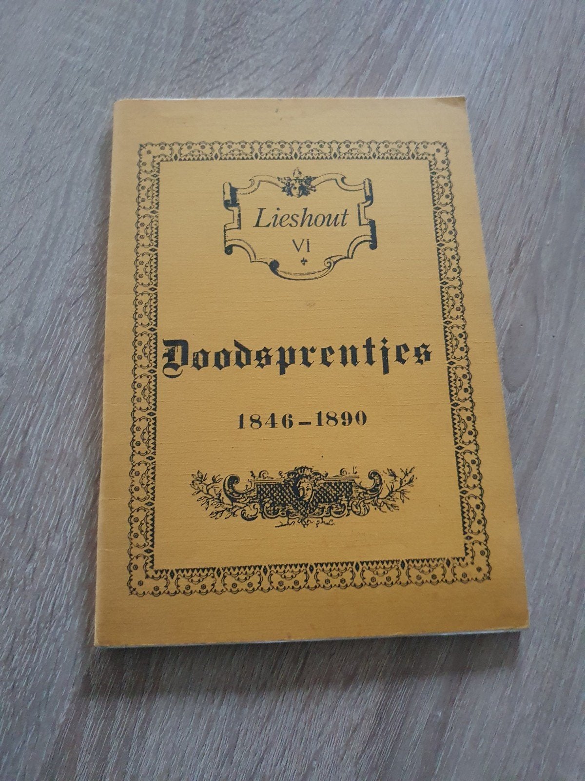 Lieshout VI Doodsprentjes 1846-1890, Ophalen of Verzenden, Bidprentje