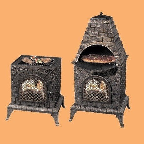 Houtkachel, terraskachel, barbecue, pizzaoven, Ophalen of Verzenden, Nieuw