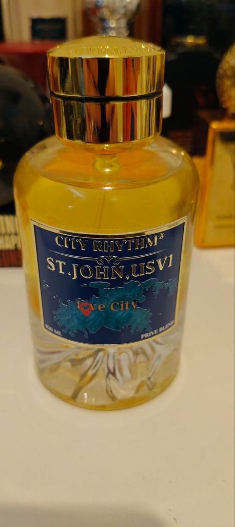 City Rhythm St. John, USVI Prive Blend 100 ML, Sieraden, Tassen en Uiterlijk, Uiterlijk | Parfum, Zo goed als nieuw, Ophalen of Verzenden