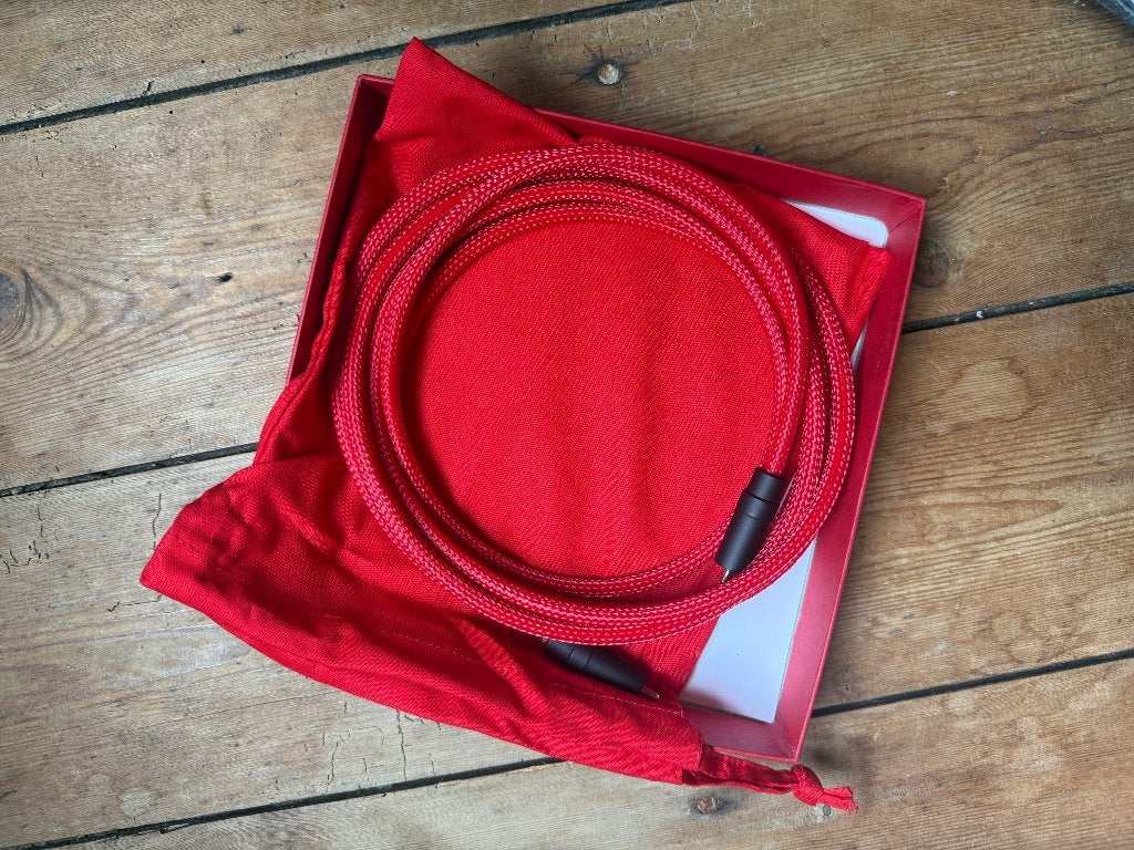 Chord Shawline Analogue 3 meter Subwoofer kabel (2x), Audio, Tv en Foto, Ophalen of Verzenden, Gebruikt, 2 tot 5 meter, Luidsprekerkabel