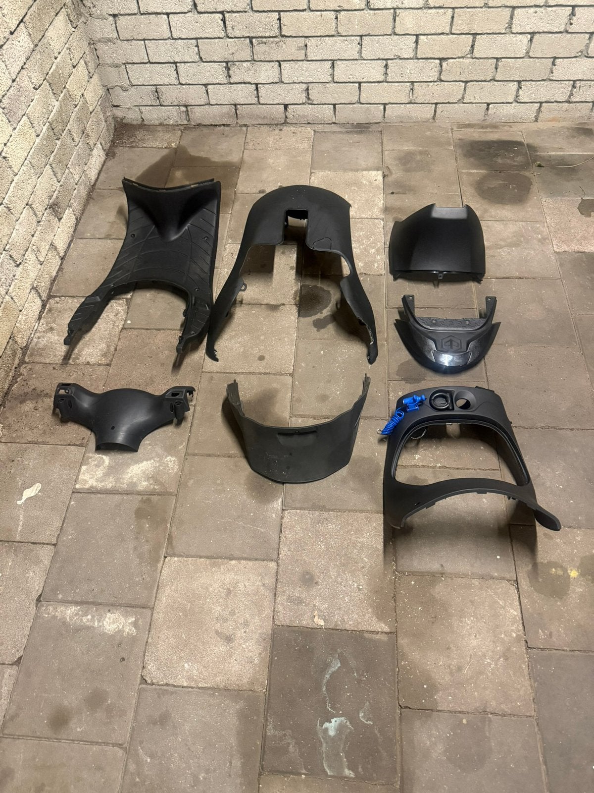 Zip binnenkappenset, sp bougie, killswitch, koso temp, a1, Ophalen, Nieuw, Kap