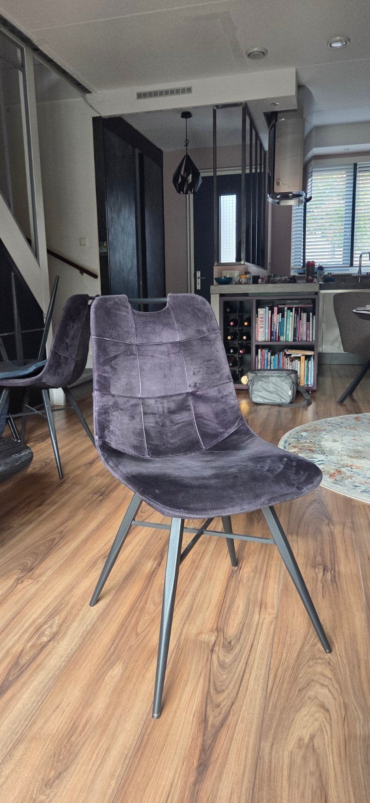 10 euro. Drie eetkamerstoelen Roady - Haco, Ophalen, Gebruikt, Overige materialen, Drie