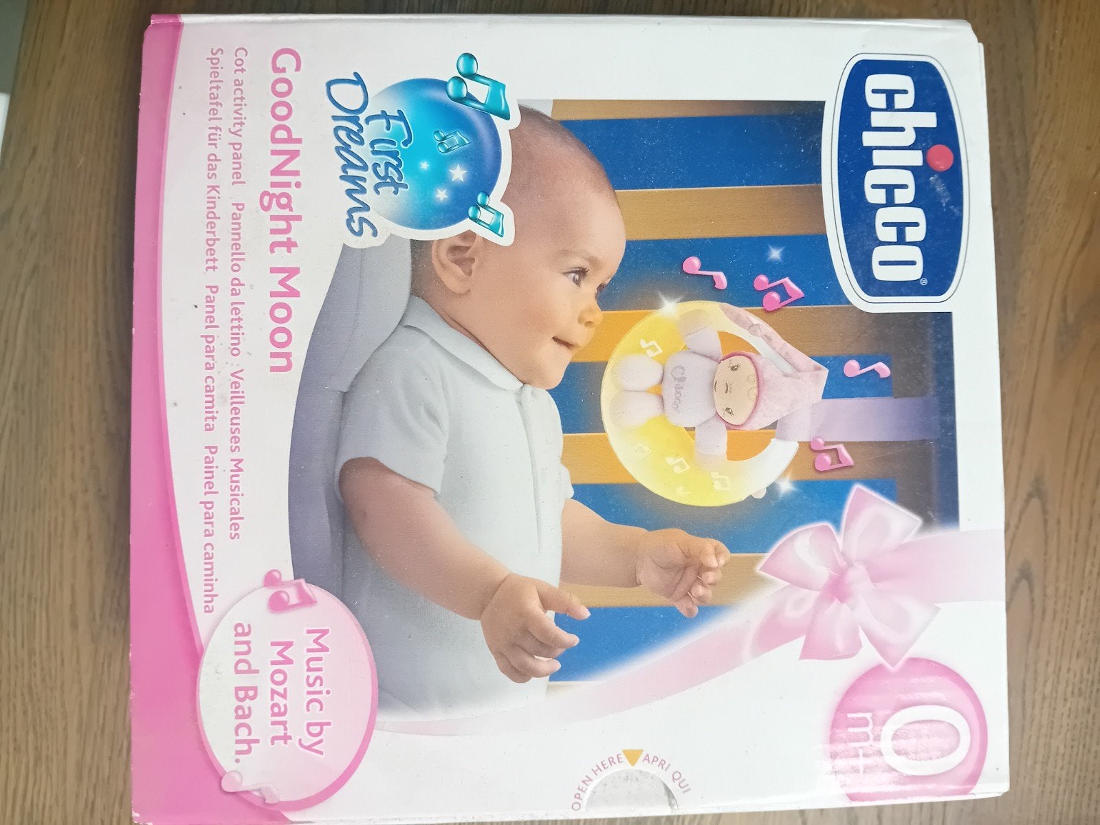 Chicco GoodNight Moon Baby Mobiel met Licht en Geluid, Ophalen of Verzenden, Nieuw, Overige typen, Met licht