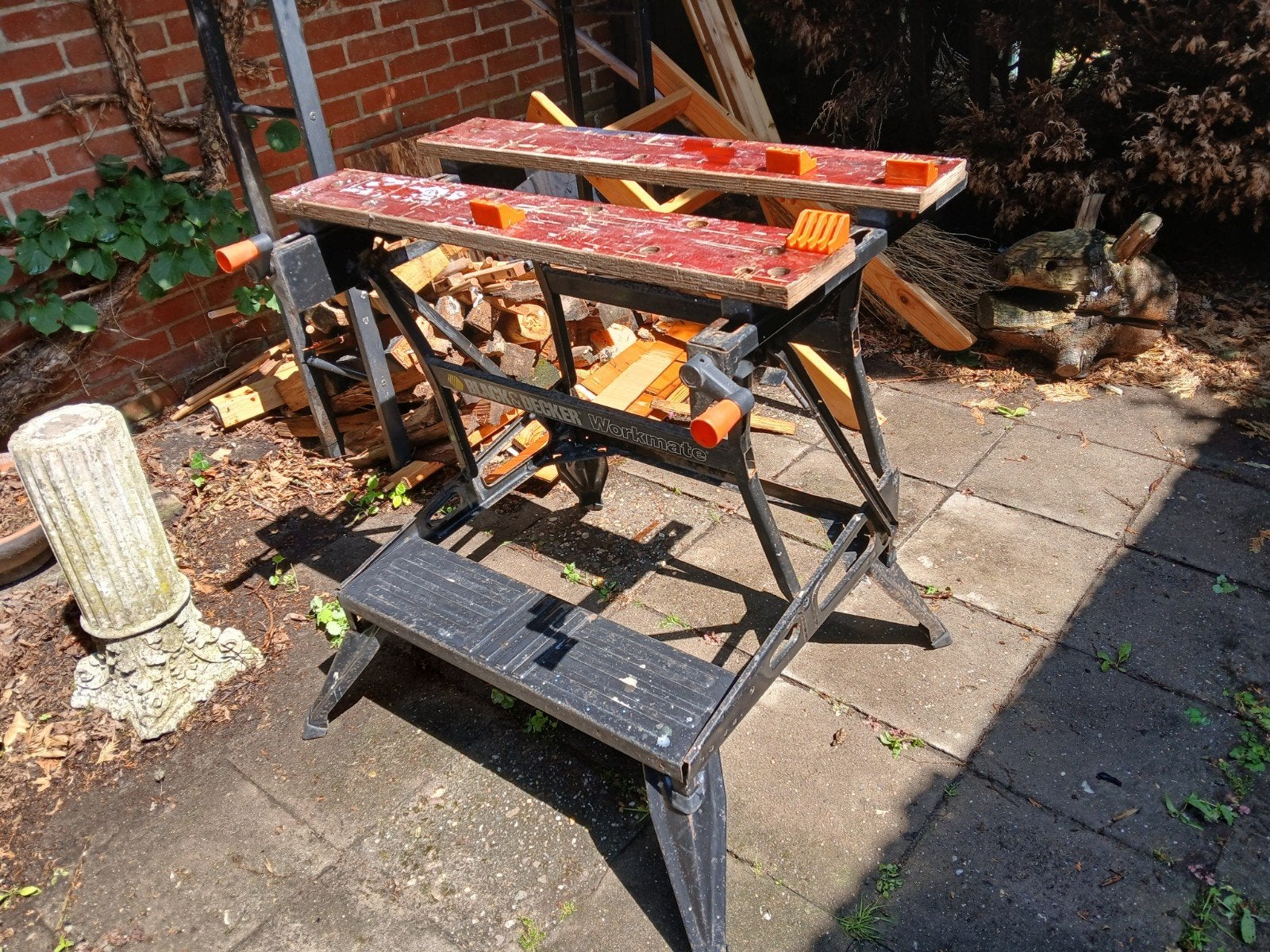 Black & Decker Workmate - Functioneert naar behoren, Ophalen, Gebruikt, 70 tot 120 cm, Bankschroef