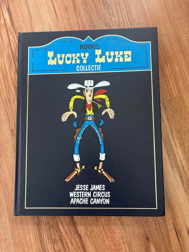 Lucky Luke Collectie: Jesse James, Western Circus, Apache Ca, Meerdere stripboeken, Ophalen of Verzenden, Zo goed als nieuw