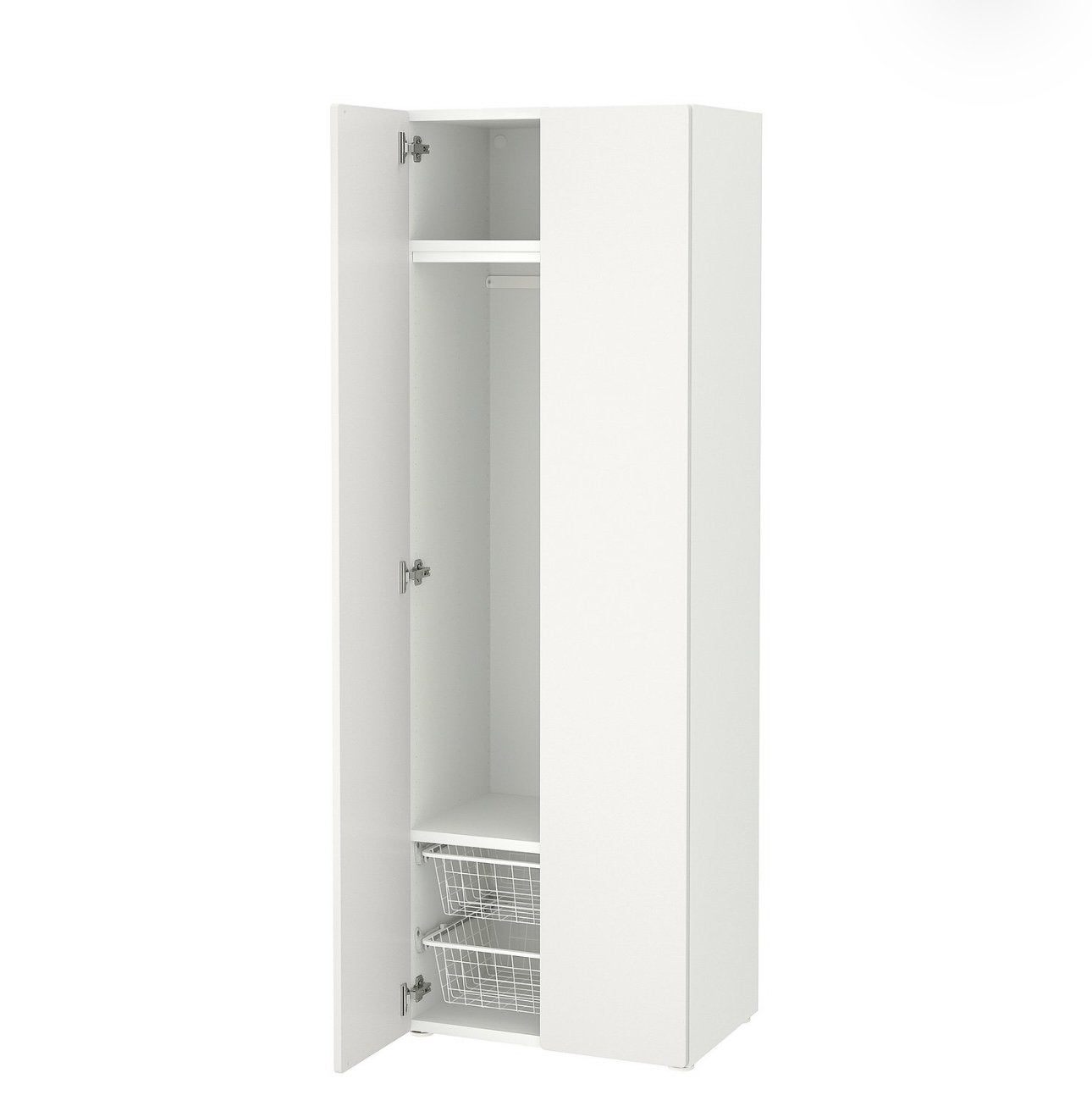 Wardrobe, white/white, 60x42x181 cm, Ophalen, Zo goed als nieuw, 25 tot 50 cm