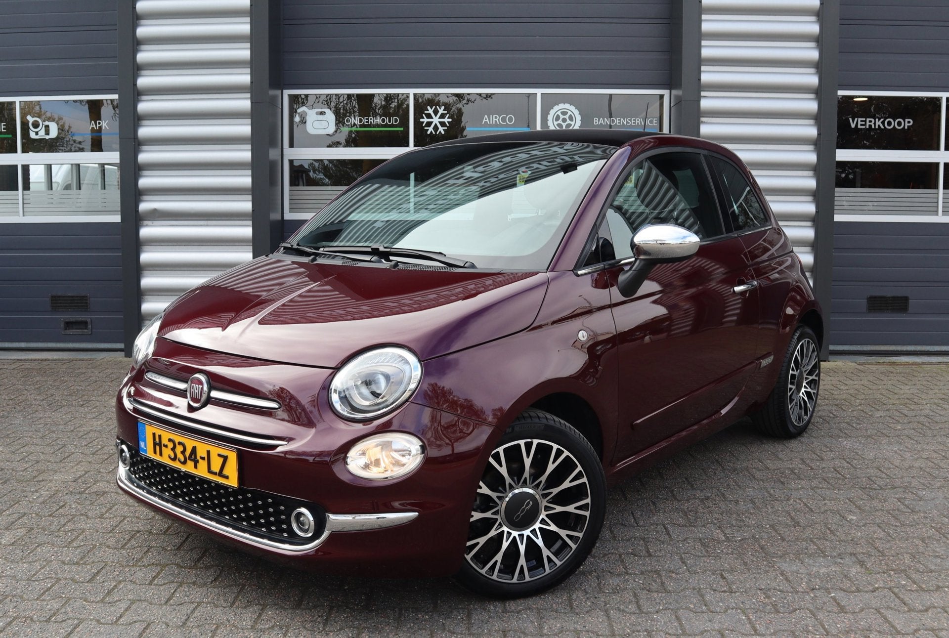 Fiat 500 1.2 Star, 4 cilinder 69 pk, Gebruikt, 4 cilinders, 4 stoelen, Bedrijf
