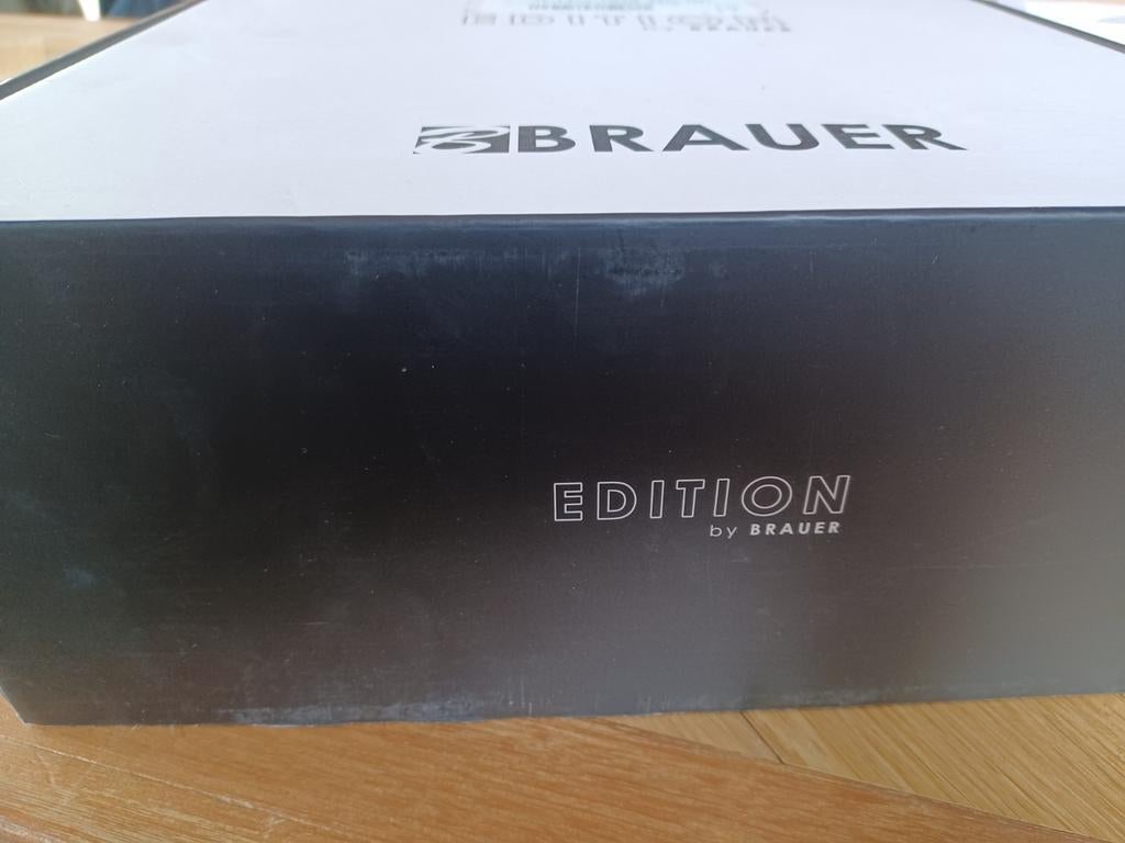 3 stuks Brauer Edition inbouw wastafelkraan mat zwart, Ophalen of Verzenden, Nieuw, Kraan